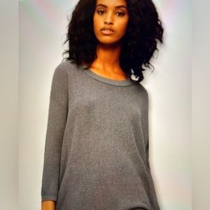 - Aritzia Wilfred Grey 3/4 Sleeve Sweater Size Small